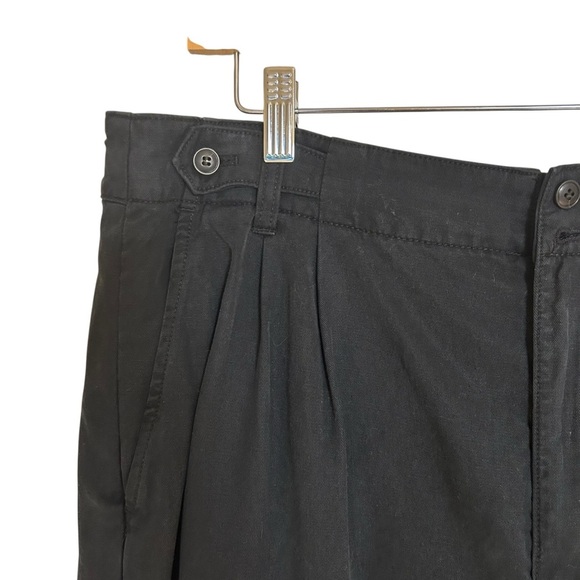 Madewell Harlow Black Wide-Leg Pant 16 Buisness Casual Soft - Picture 7 of 15